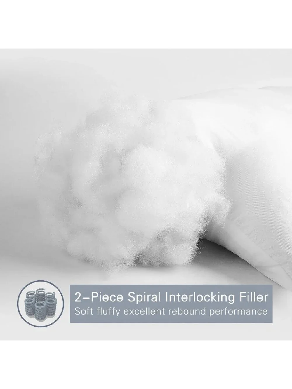 〽️Luxury Soft Pillows for Sleeping Fluffy Down Alternative Polyester Fiber Fille